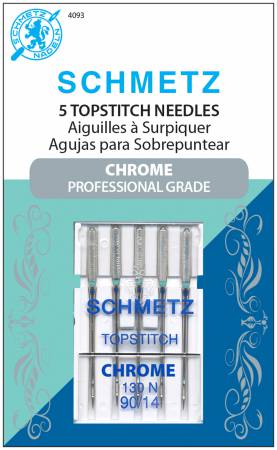 Schmetz Chrome Topstitch Needle - Size 90/14 - 4093