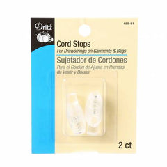 Cord Stops - Clear - 2 pieces - 469-61