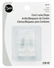 Cord Stops - Clear - 2 pieces - 469-61