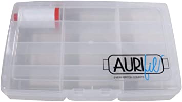 Aurifil Thread Case - 1 Thread Included - Clear Plastic - AC1SP2024