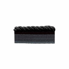 Lip Cord  - Black - 20mm x 2m - 6101601
