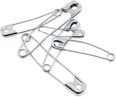 Curved Safety Pin Assortment - 90 Count - 3328 D