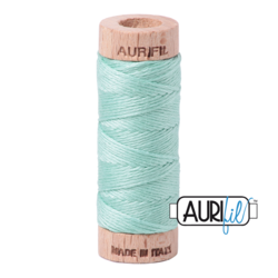 Aurifil Floss - 2835 - Medium Mint - Small Spool