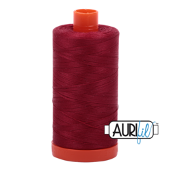 Aurifil Thread - 1103 - Burgundy - 50wt - Large Spool