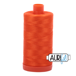 Aurifil Thread - 1104 - Neon Orange - 50wt - Large Spool