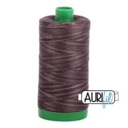 Aurifil Thread - 4671 - Mocha Mousse Variegated - 40wt - Large Spool