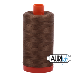 Aurifil Thread - 1318 - Dark Sandstone - 50wt - Large Spool