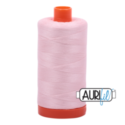Aurifil Thread - 2410 - Pale Pink - 50wt - Large Spool
