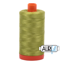 Aurifil Thread - 1147 - Light Leaf Green - 50wt - Large Spool
