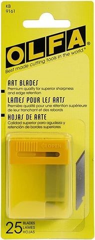 Olfa Art Blades - Replacement Blades - 25 blades - KB9161