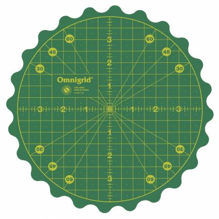 Omnigrid 360° Rotating / Rotary Cutting Mat, Small 8" - 8WGR