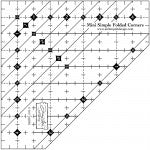 Mini Simple Folded Corners ruler - AQDR2