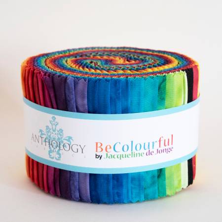 BeColourful Strips - 26 Batik pieces - BC212-01