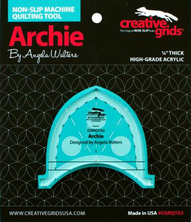 Creative Grids Machine Quilting Tool - Archie - CGRQTA3