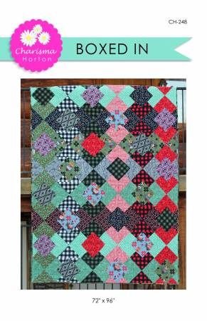 Boxed In Pattern for 72" x 96" Quilt Top