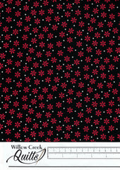 Cozy Cotton - Black  - 8978-2 - Flannel
