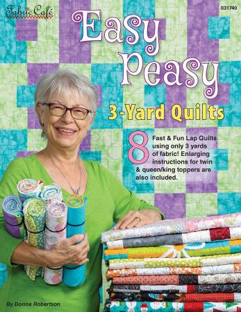 Easy Peasy 3 Yard Quilts pattern book - FC 031740