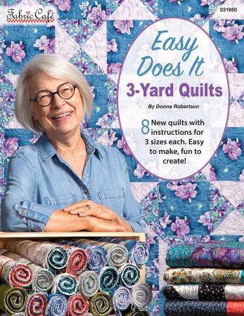 Easy Does It 3 yard Quilts pattern book - FC 031950