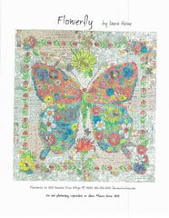 Flowerfly Collage pattern - LHFWFLOWERFLY