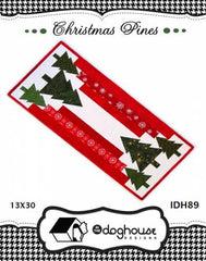 Christmas Pines Table Runner pattern - IDH89