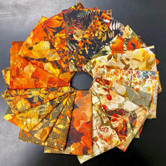 Reflections of Autumn - Fat 1/8's  - 16 pieces - Reg Price $40.00