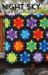 Night Sky pattern - 5 different sizes of quilts - JBQ 137