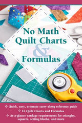 Updated No Math Quilt Charts & Formulas Pocket Guide - L0109N