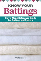 Know Your Battings: Carry-along Reference Guide for Quilters and Sewers # L256K