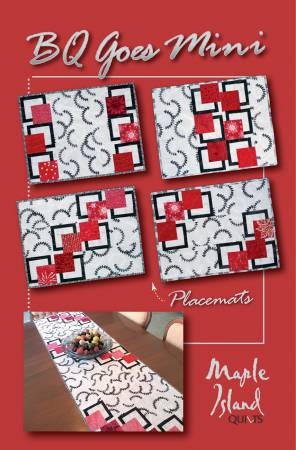 BQ Goes Mini - Placemats, Table Runners - MIQ828