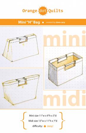 Mini H Bag pattern - ODQ-MINI-H-BAG