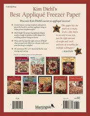 Kim Diehl's Best Applique Freezer Paper - P156T