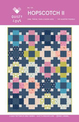 Hopscotch II Quilt Pattern - Various Sizes - Fat 1/4 Friendly - QLP134