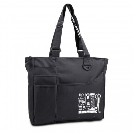 Tote - "Do What You Love" - Black - QUHST212-BA