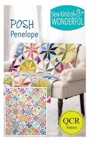 Posh Penelope Pattern - 69" x 80" - 443