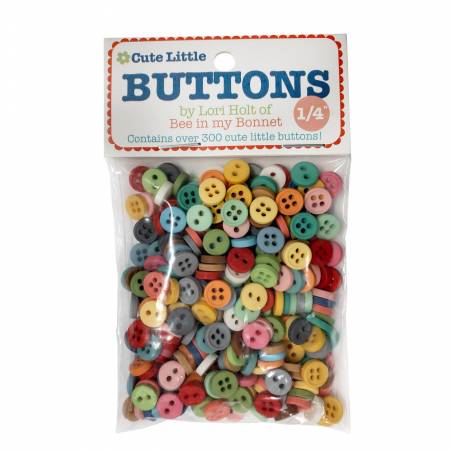 Lori Holt Cute Little Buttons 1/4in 300ct - STB-6023