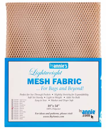 Lightweight Mesh Fabric - Natural - SUP209 - 18" x 54"