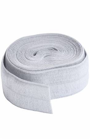 Fold Over Elastic 3/4" x 2 yards - Pewter - SUP211-2