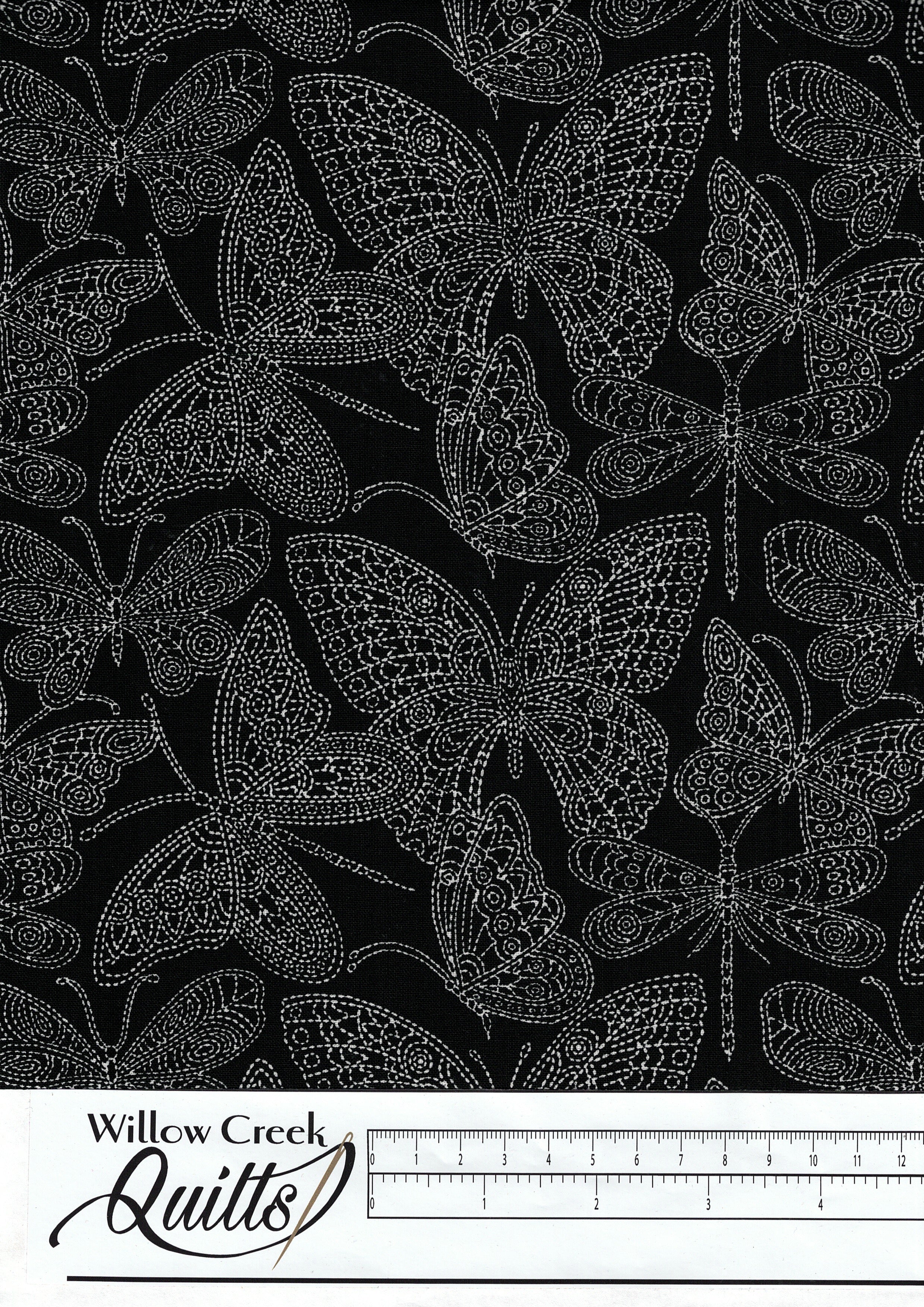 Blooming Denim - Black - 13283-12
