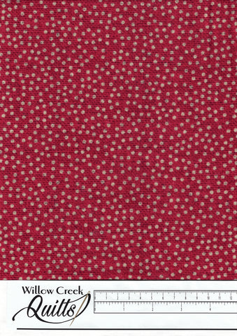 Warm and Cozy flannel - Dots - Light Red - F24686-24