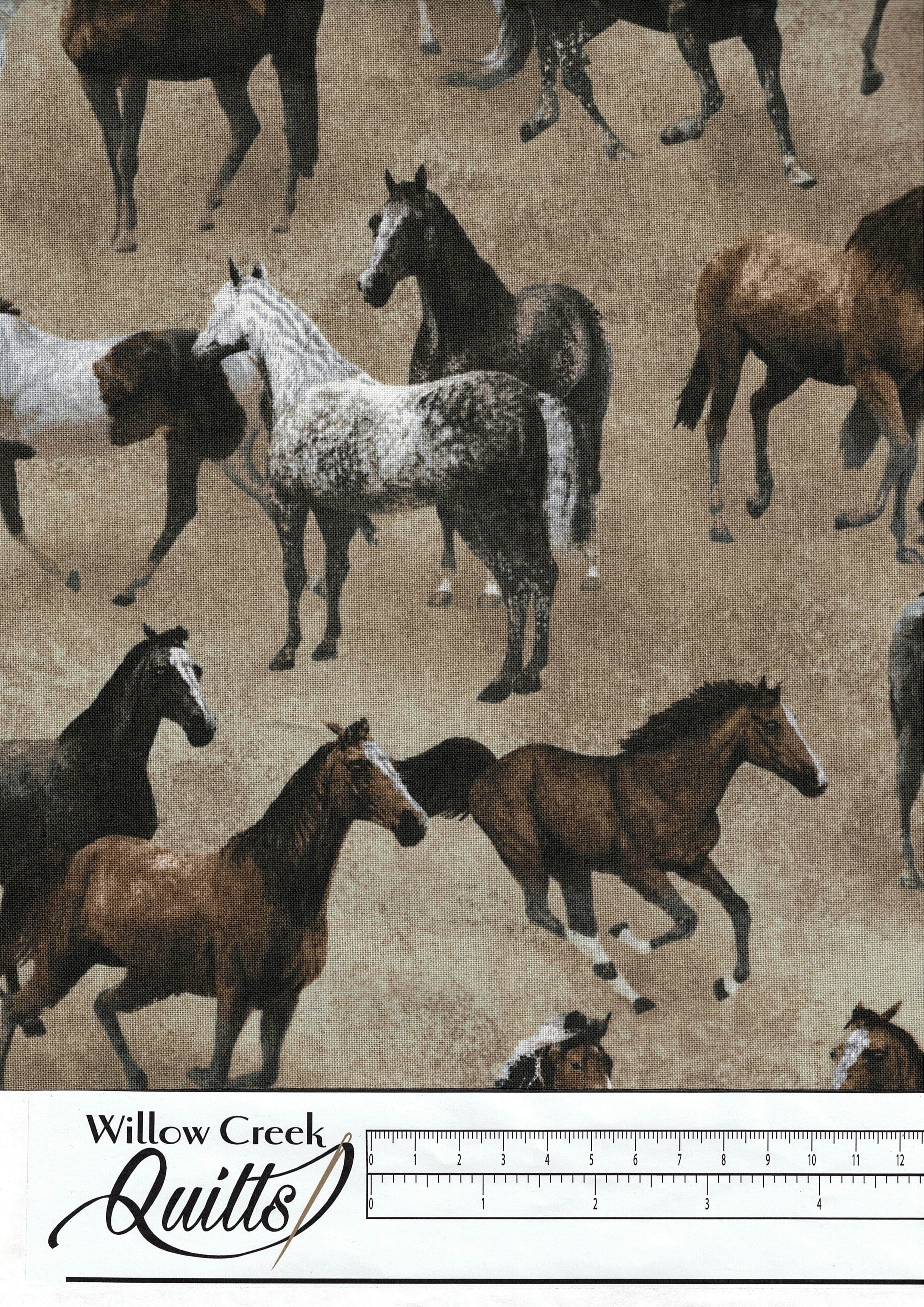 Frontier Stonehenge - Small Horses - Tan Multi - 25182-14
