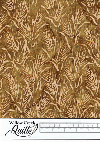 Smokey Mountain Batik - Wheat - Lizard - 122021075
