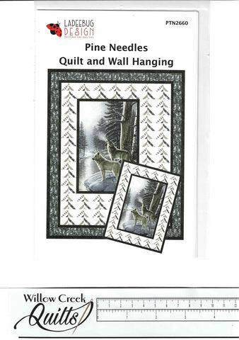 Pine Needles Quilt and Wall Hanging pattern - PTN2660