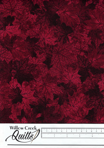Oh Canada 10th Anniversary - Packed Leaves - Red - 24268-24