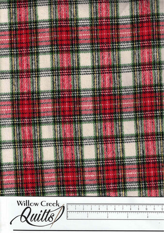 Red and Green Plaid Flannel - 1110020729