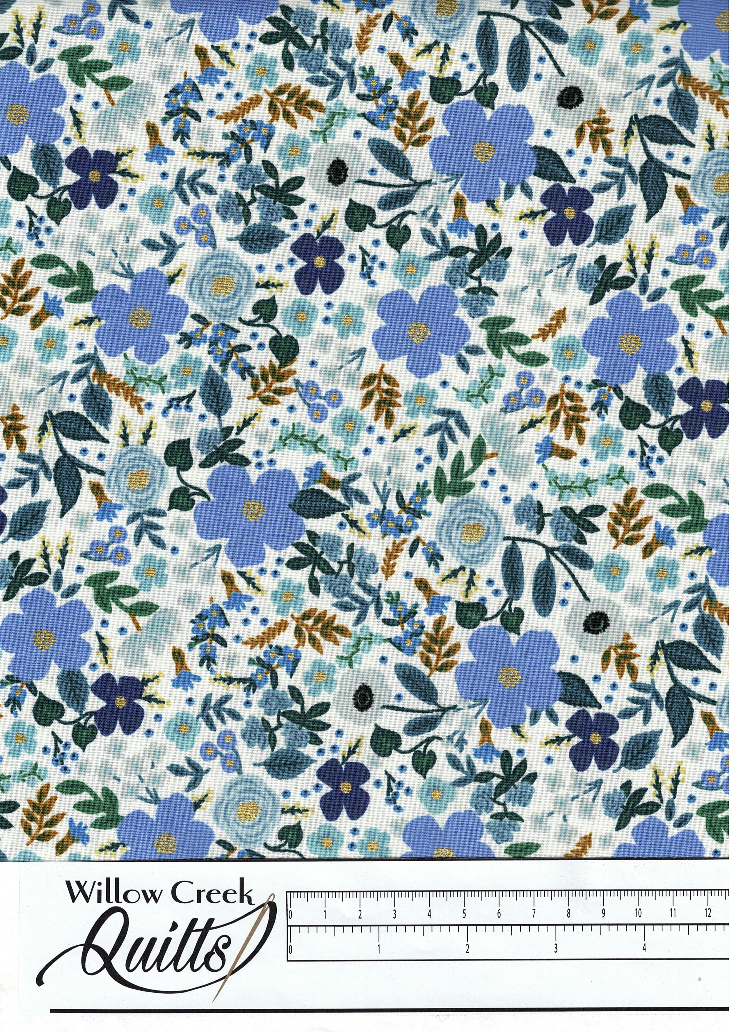 Garden Party - Primavera - Blue Metallic - 301080-7