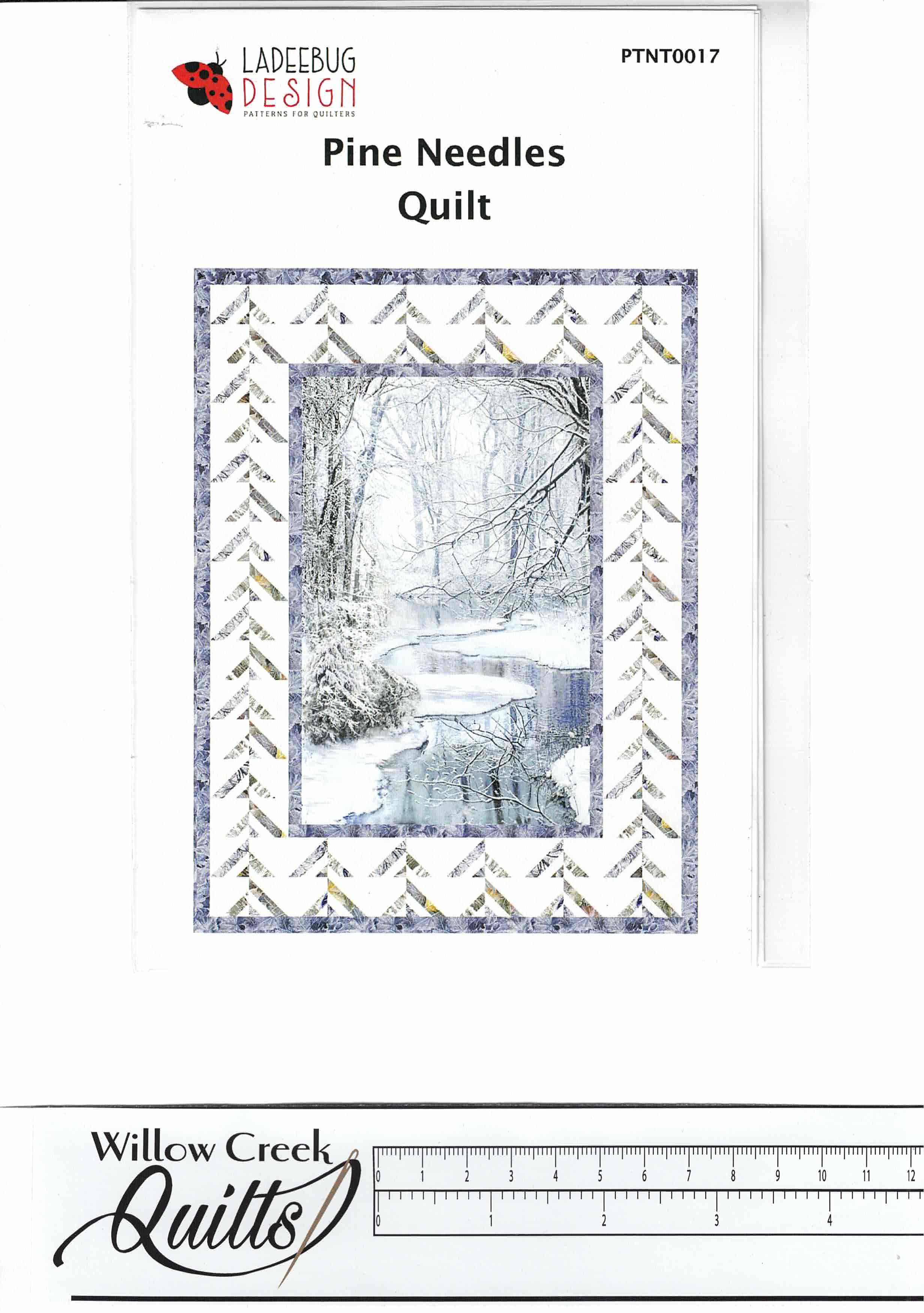Pine Needles Quilt pattern - PTN0017