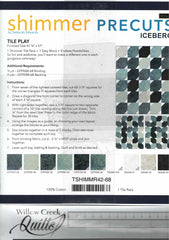 Shimmer Tiles Metallic - Iceberg - TSHIMMR42-68