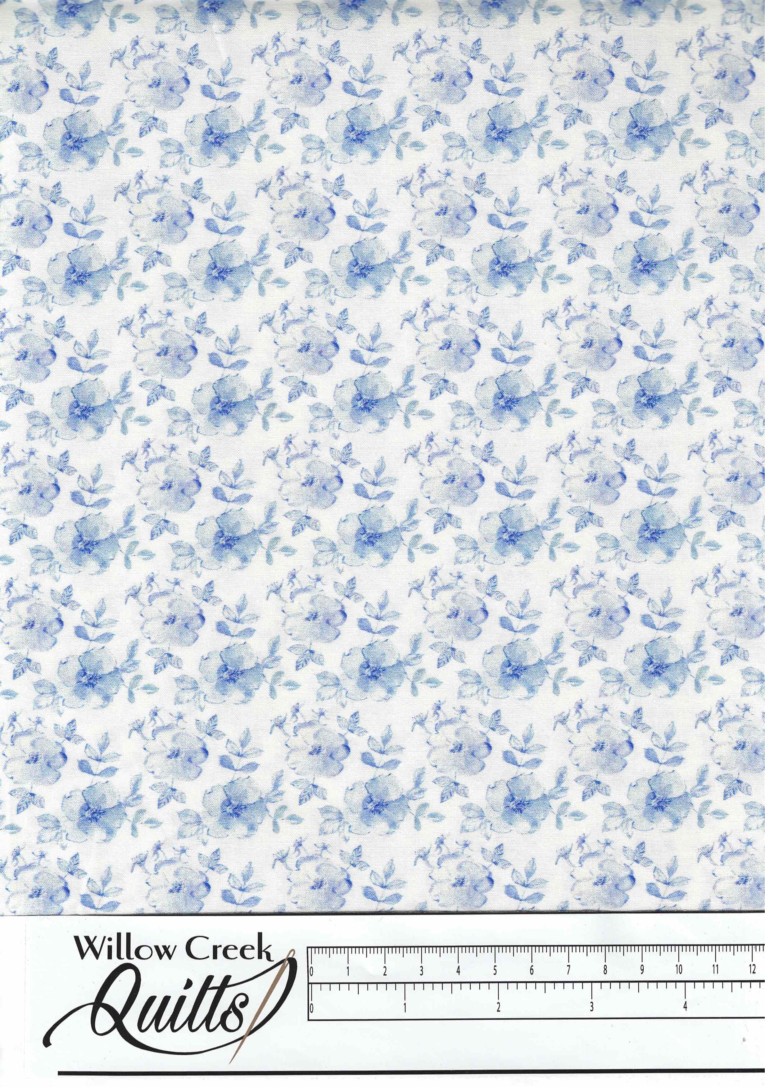 Leah - Small Tonal Digital Floral - LEAH 10TLC 1