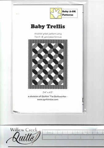 Baby A-OK - Baby Trellis pattern - 5 yard patterns - WBAOK04