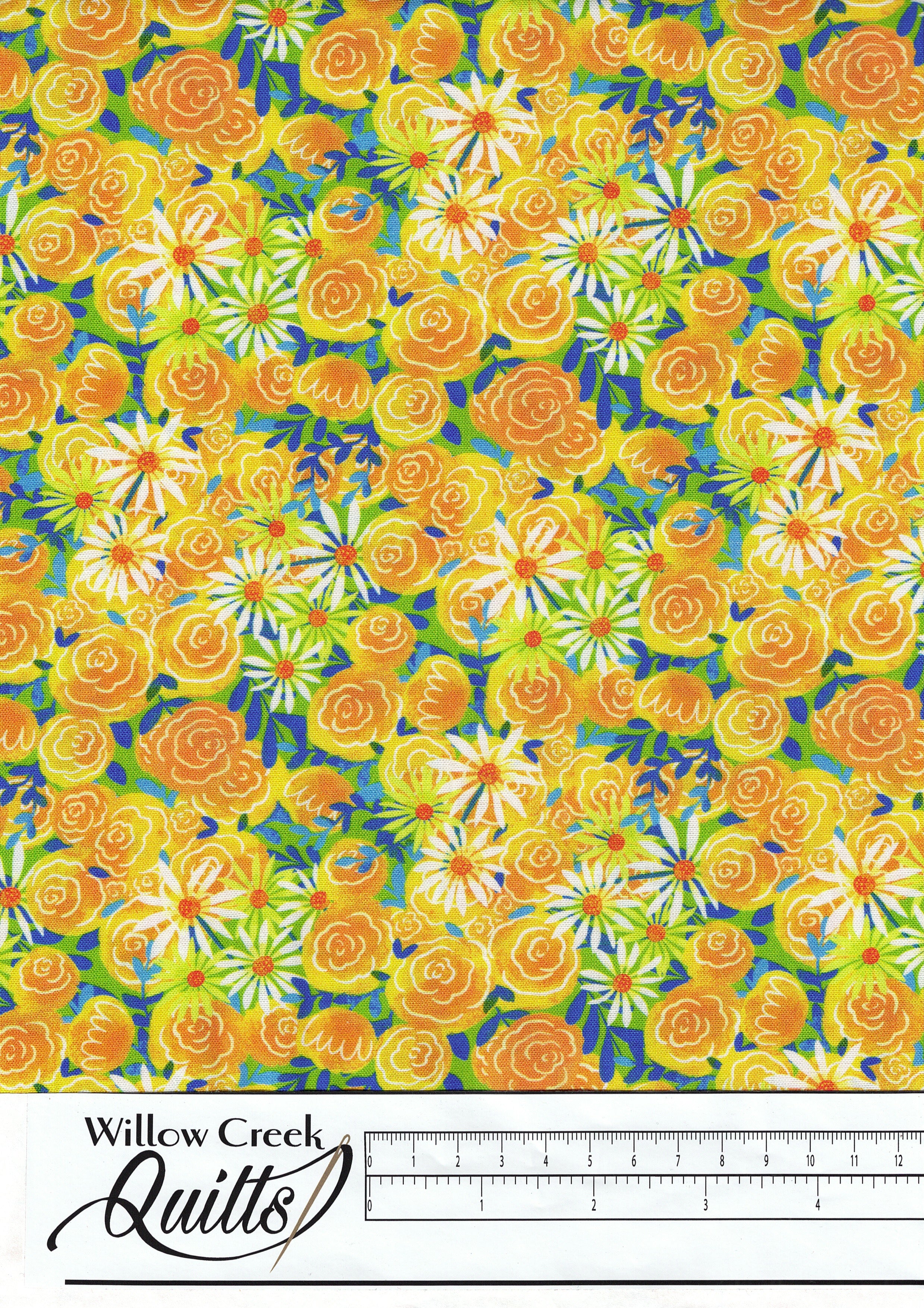 Quilt Retreat - Yellow - Yellow Roses - DP25155-52